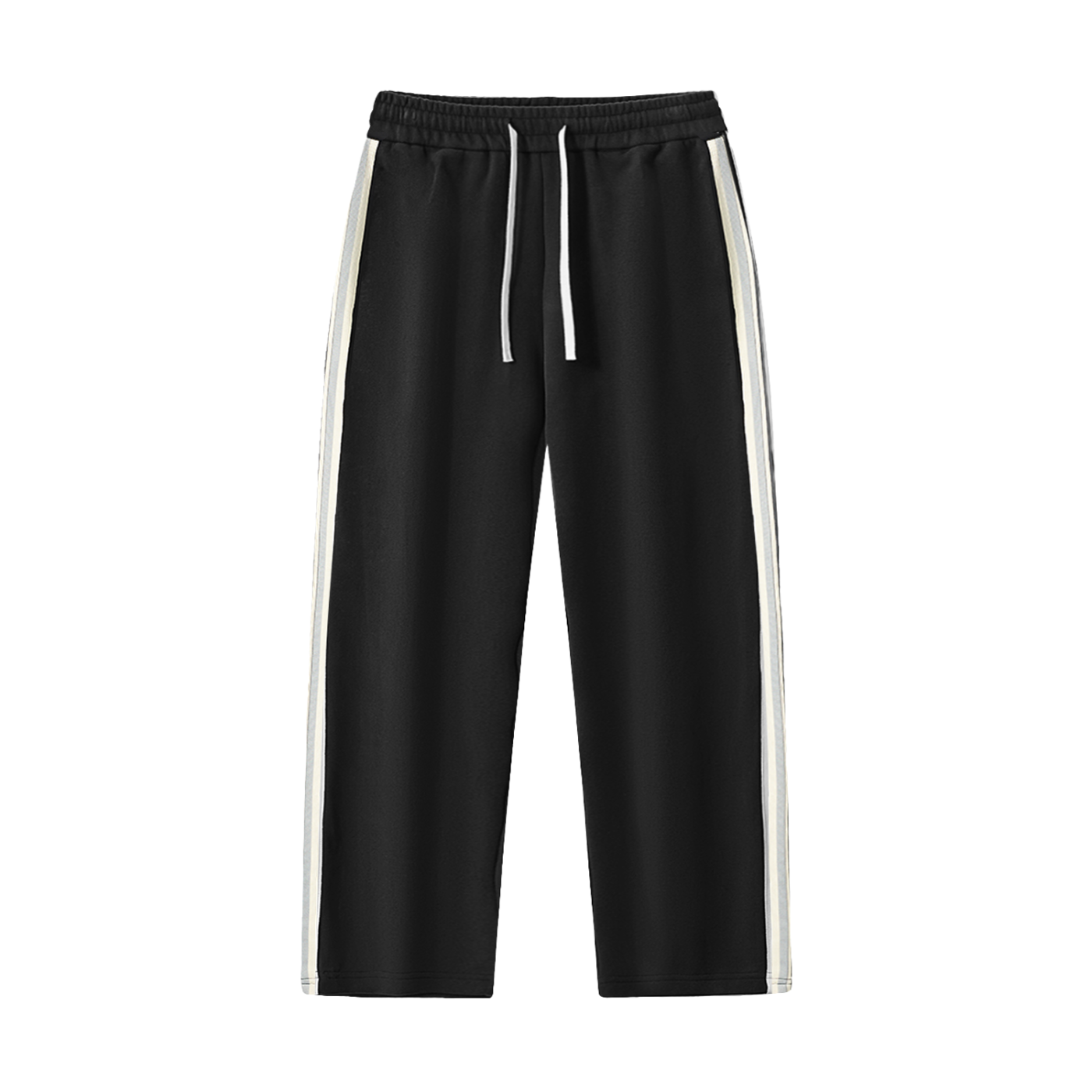 EVERYDAY Contrast Side-Stripe Straight-Leg  Pants