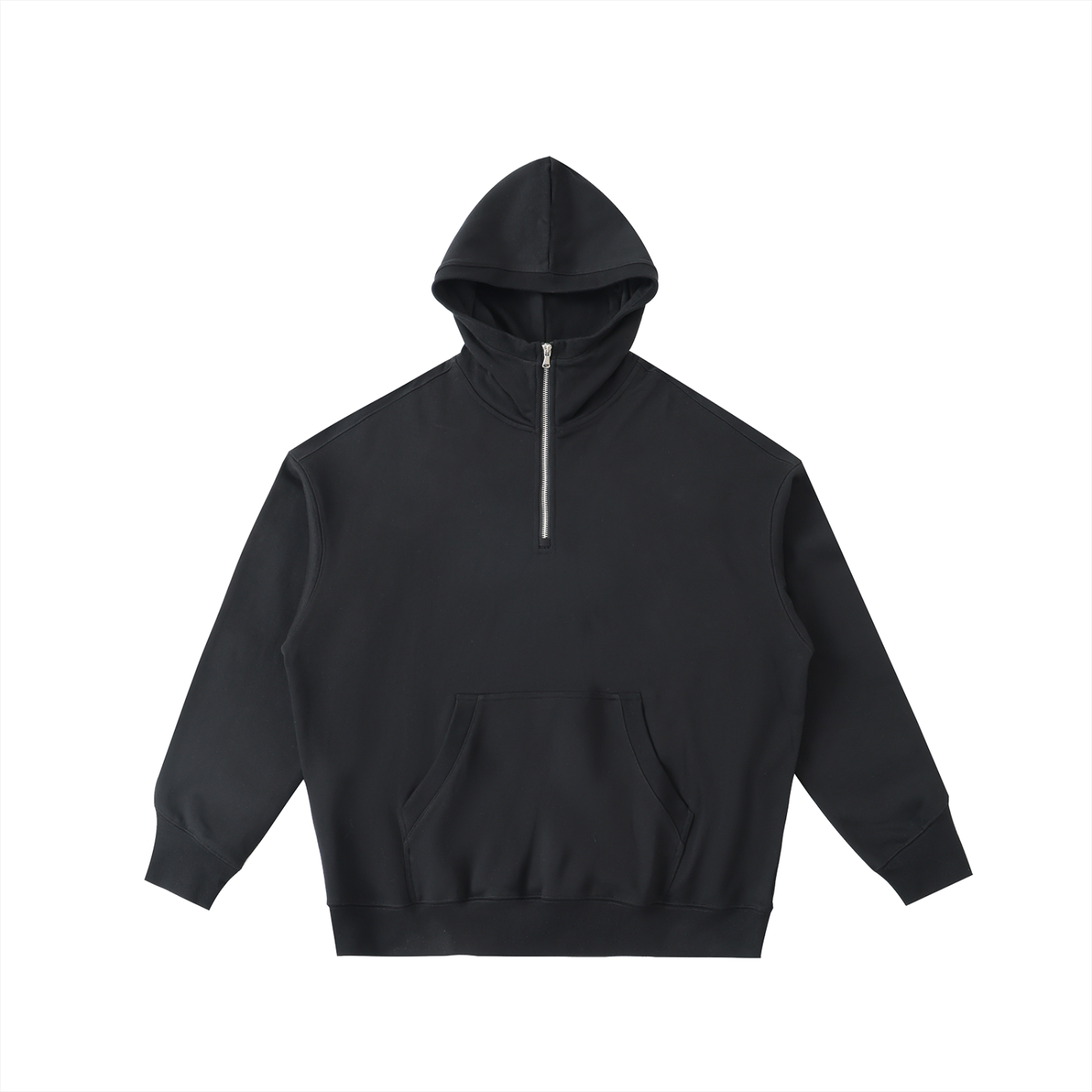 EVERYDAY Big Hood Half-Zip Fleece Hoodie