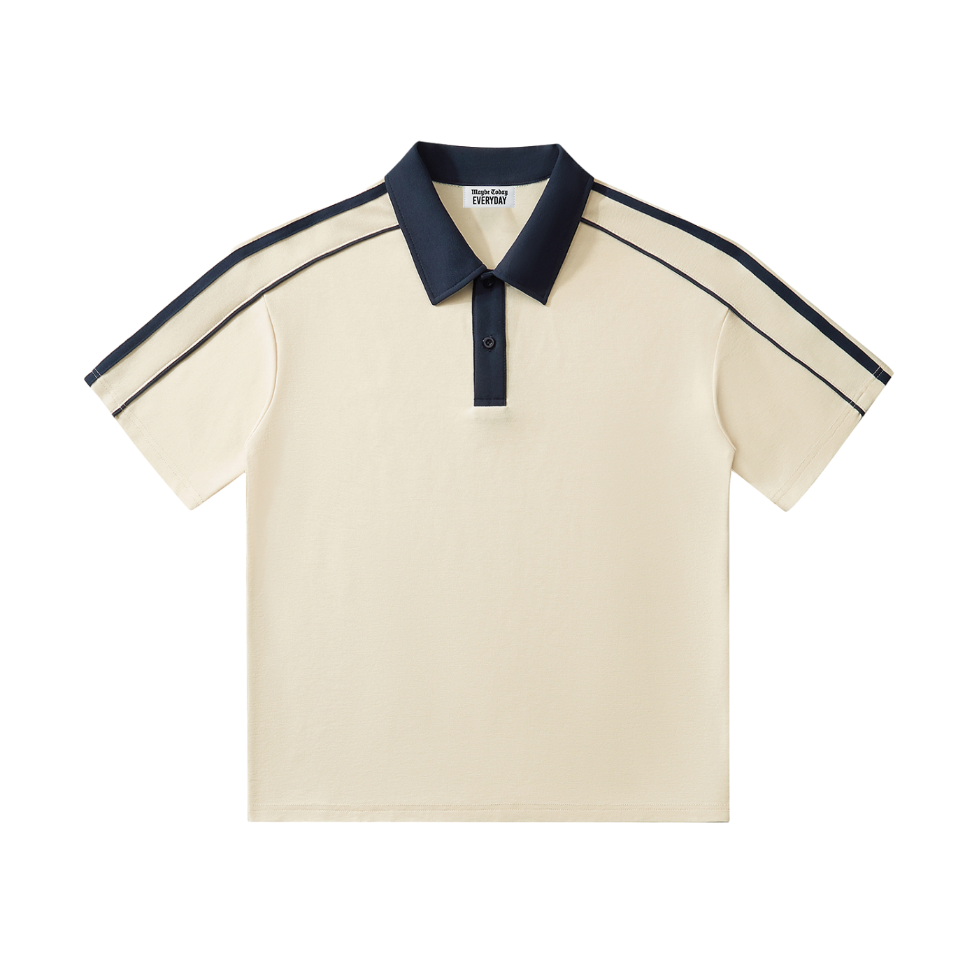 EVERYDAY Contrast Collar Polo Shirt