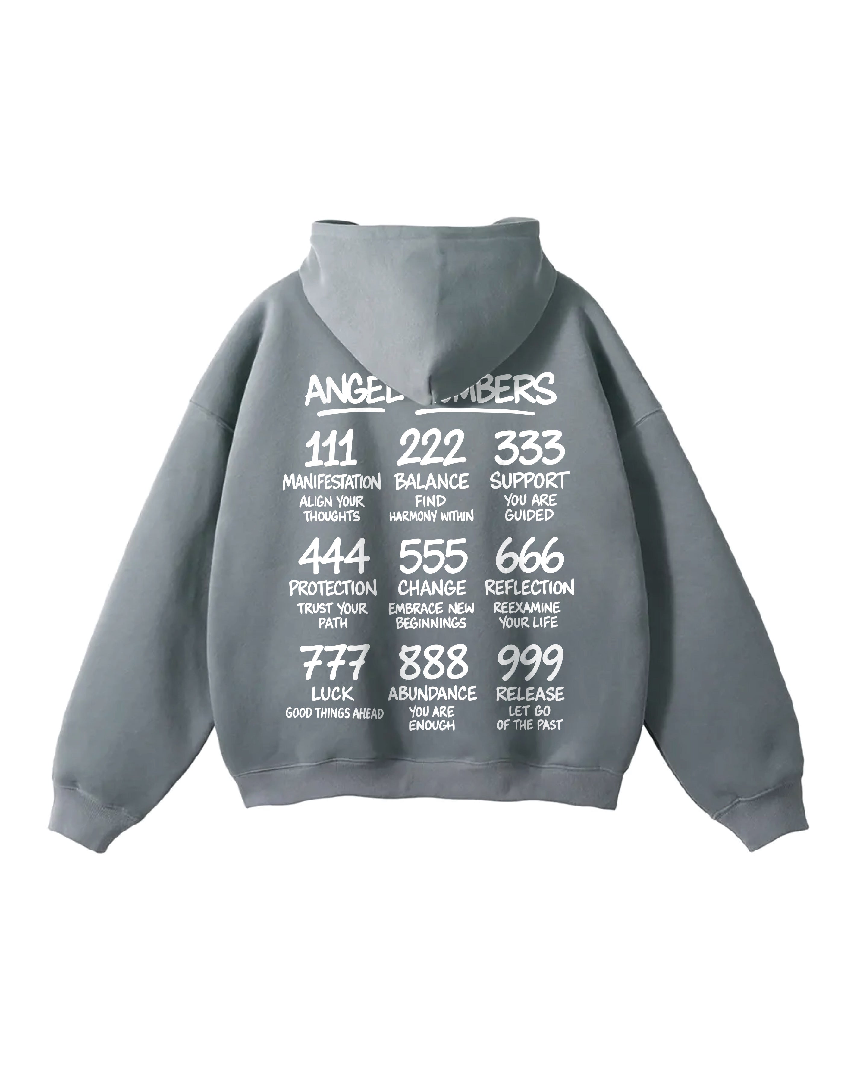 Angel Numbers Oversized Hoodie