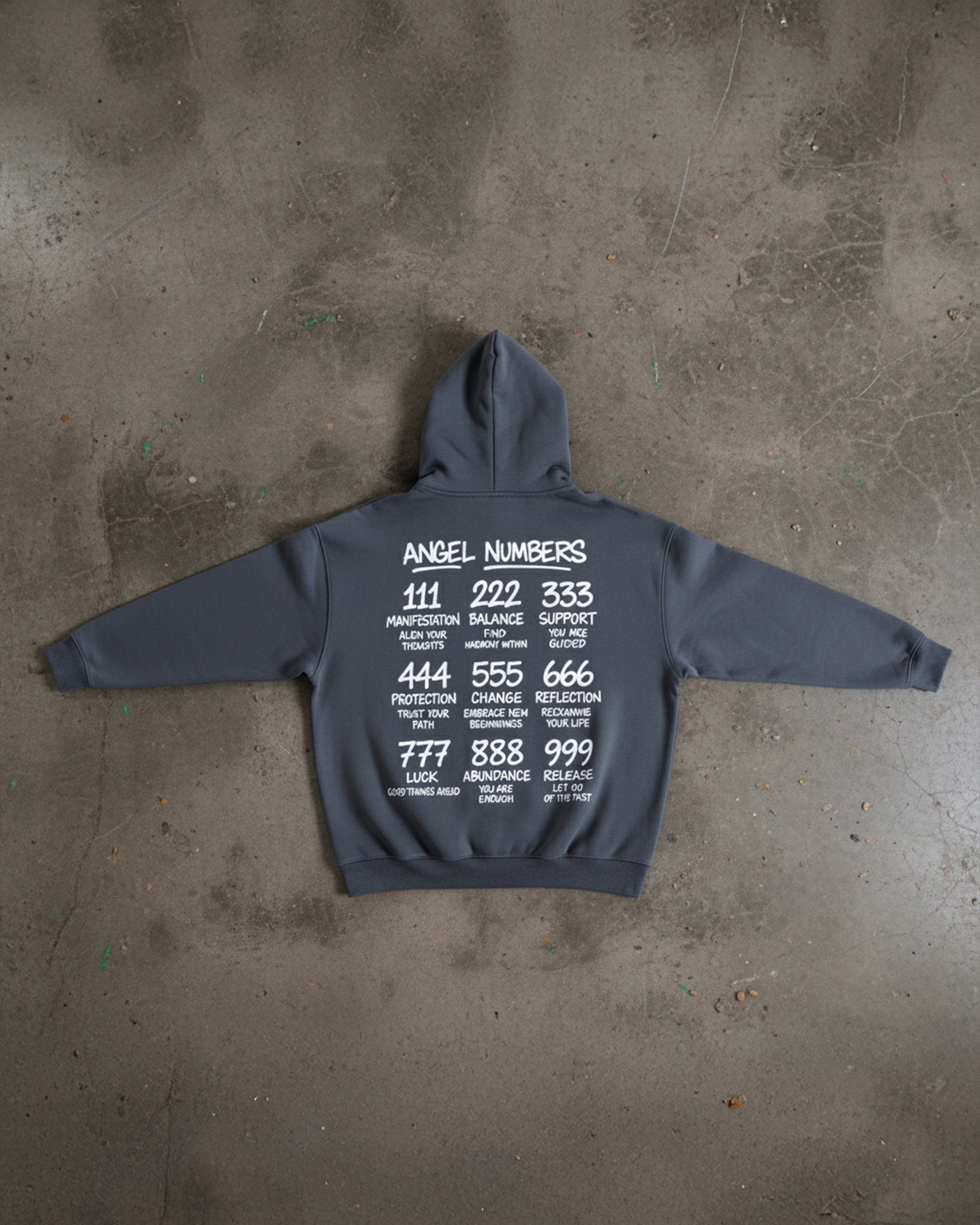 Angel Numbers Oversized Hoodie