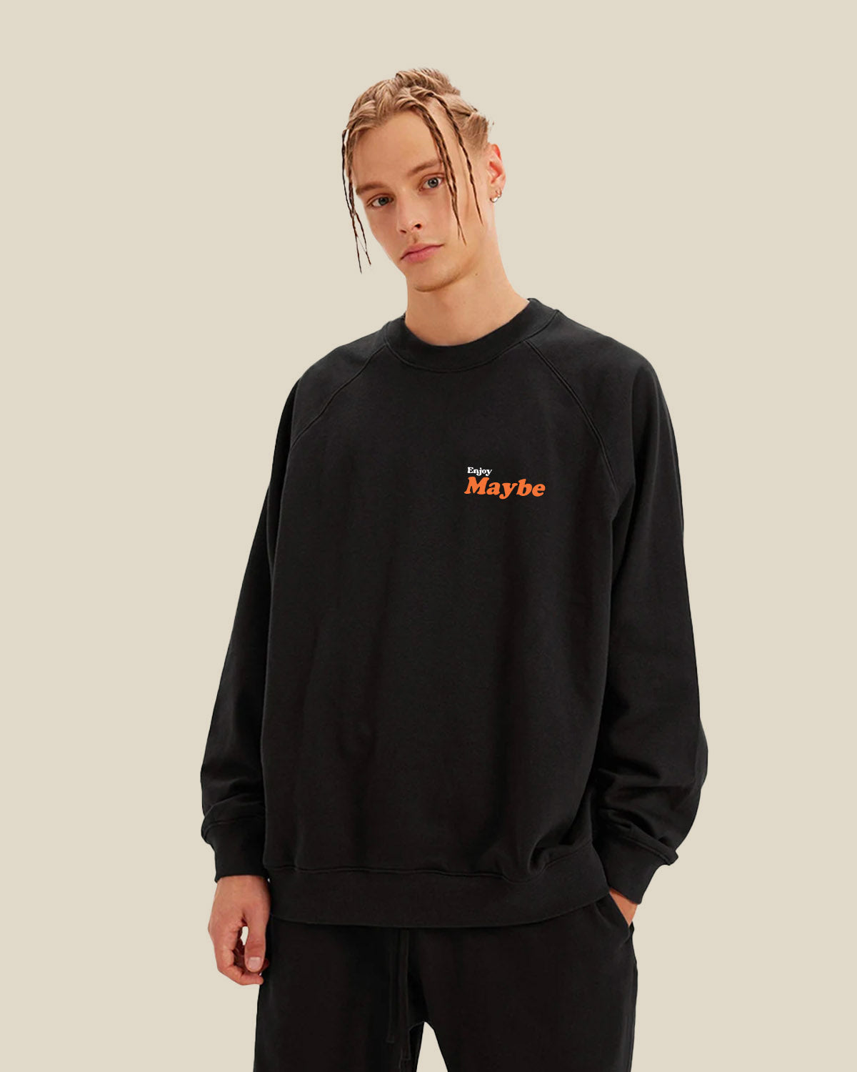 Enjoy Maybe Crewneck