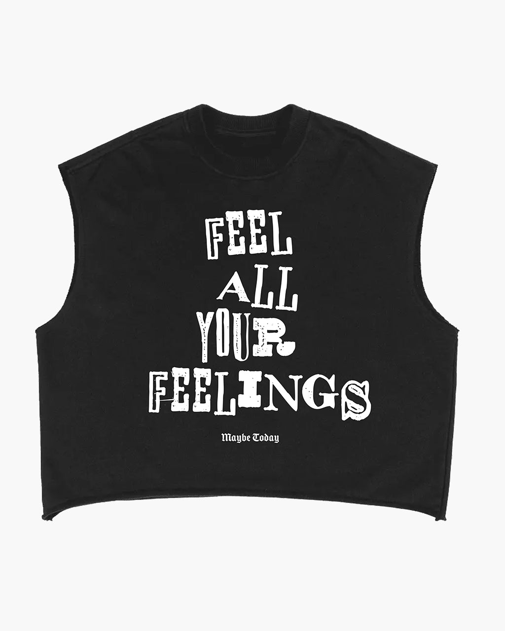 Feelings French Terry Boxy Tank Top