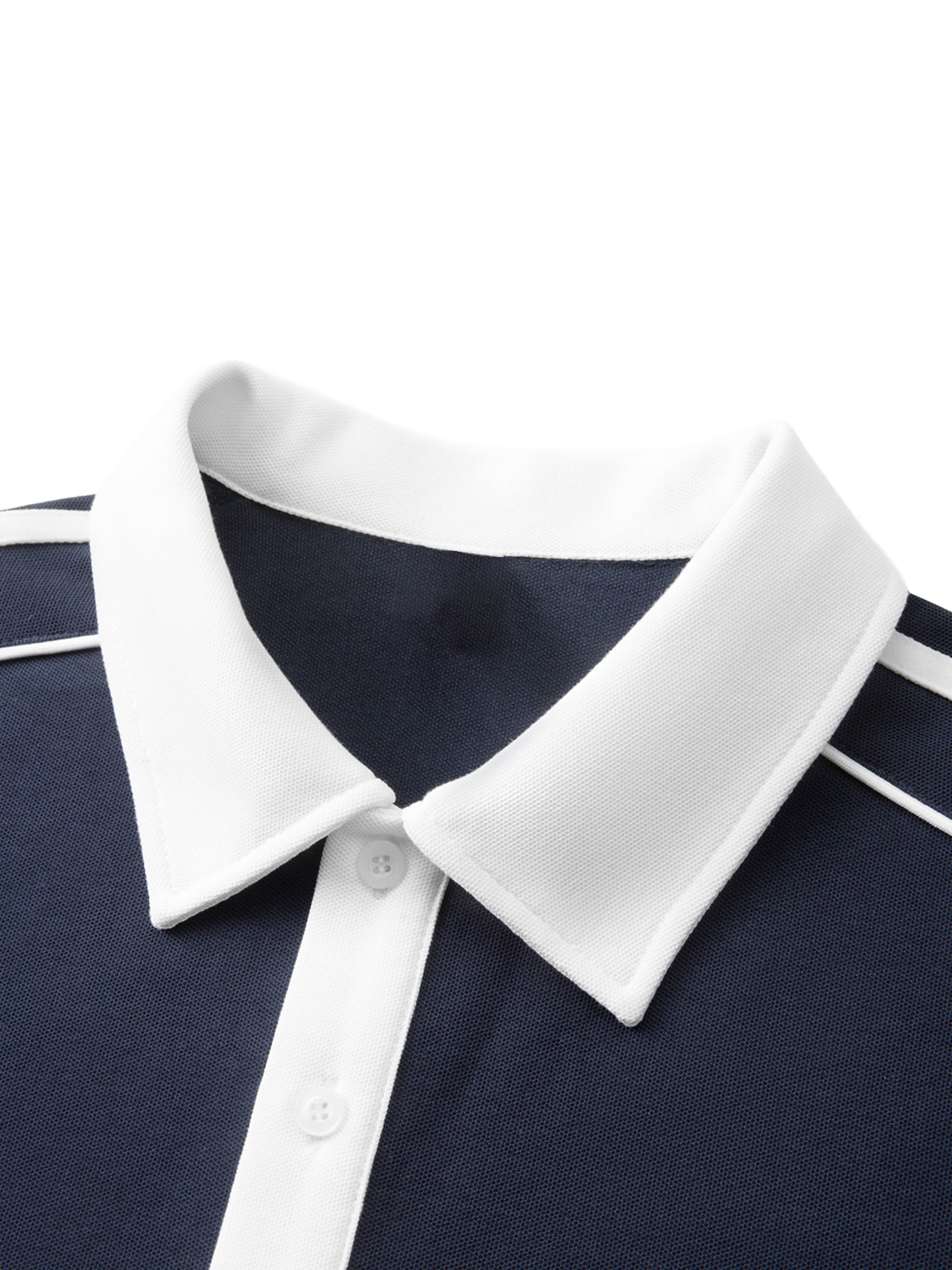 EVERYDAY Contrast Collar Polo Shirt