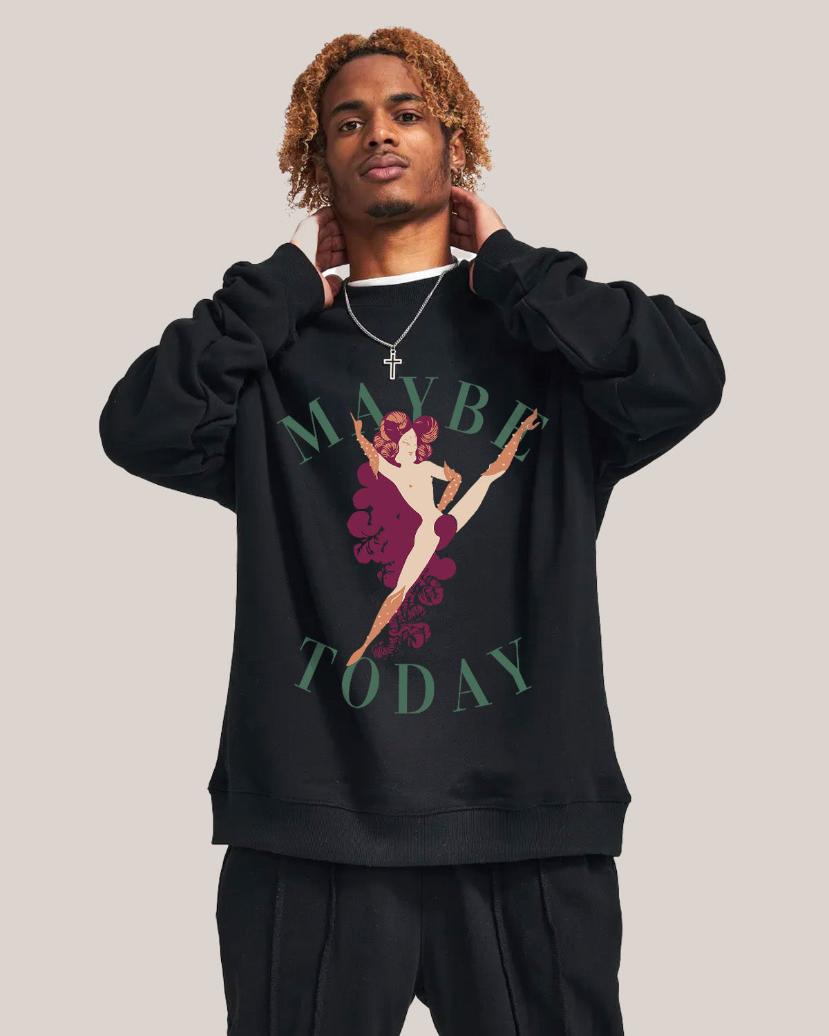 Dancing Queen Heavyweight Oversized Sweatshirt