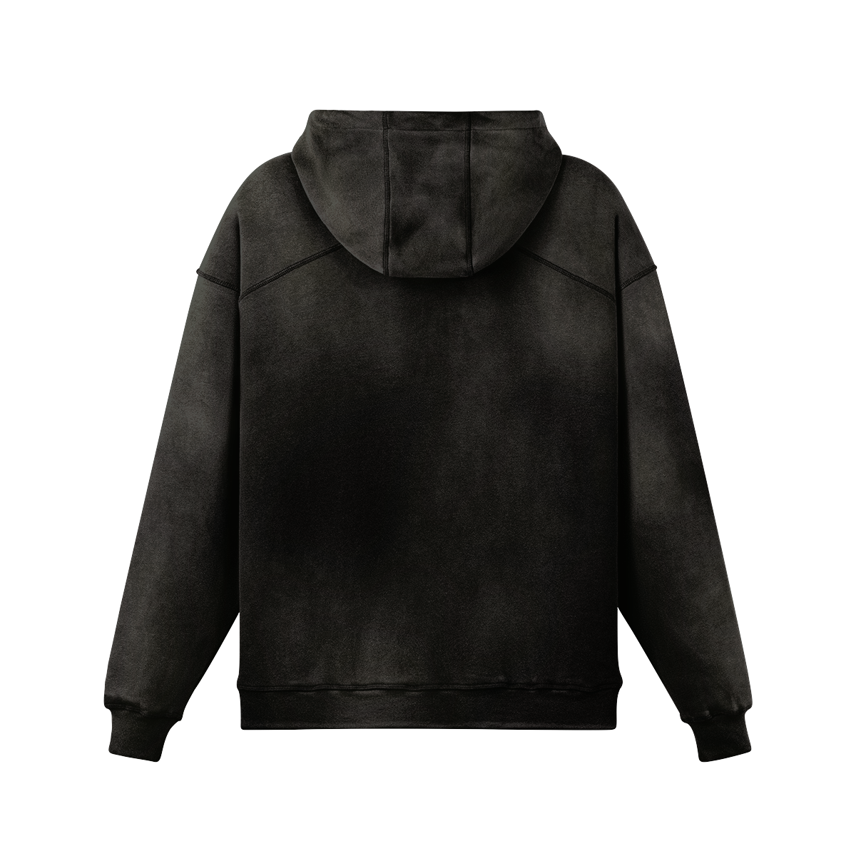Cream Rose Super Heavyweight Sun Faded Hoodie