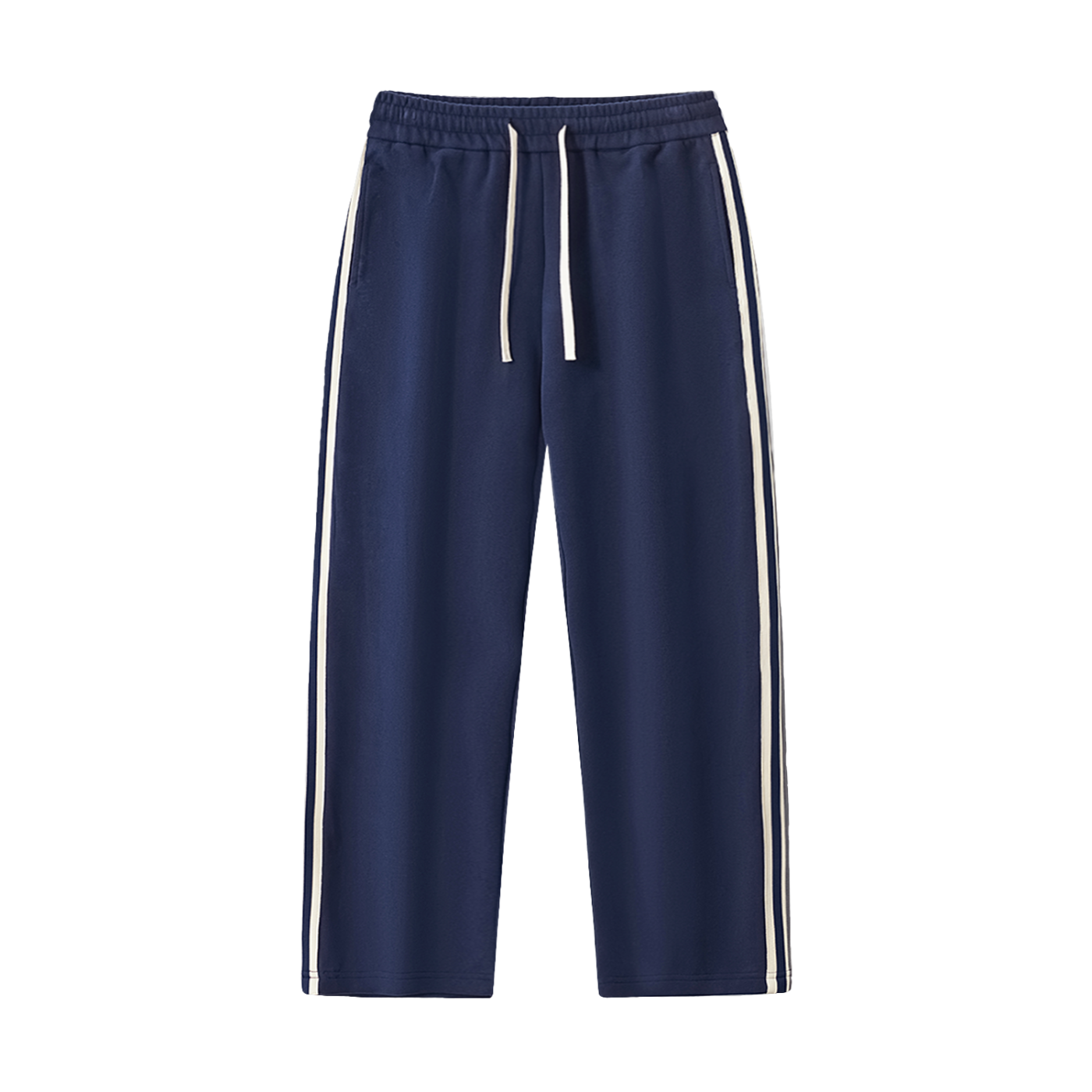 EVERYDAY Contrast Side-Stripe Straight-Leg  Pants