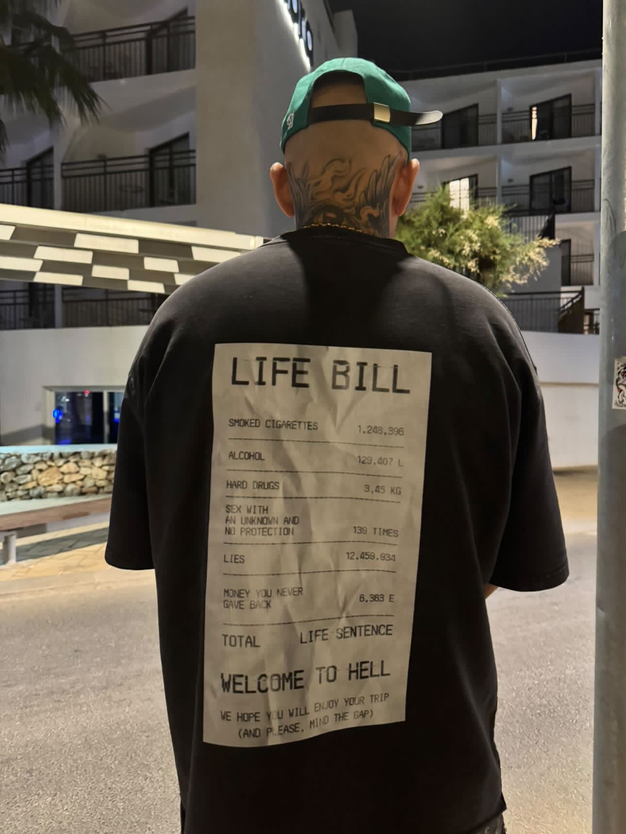 Life Bill Tee  (3 Color ways)