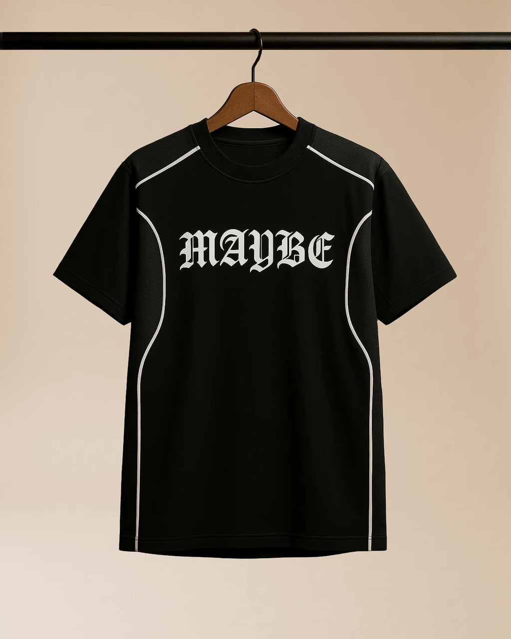 444 Piped Panel Jersey Tee