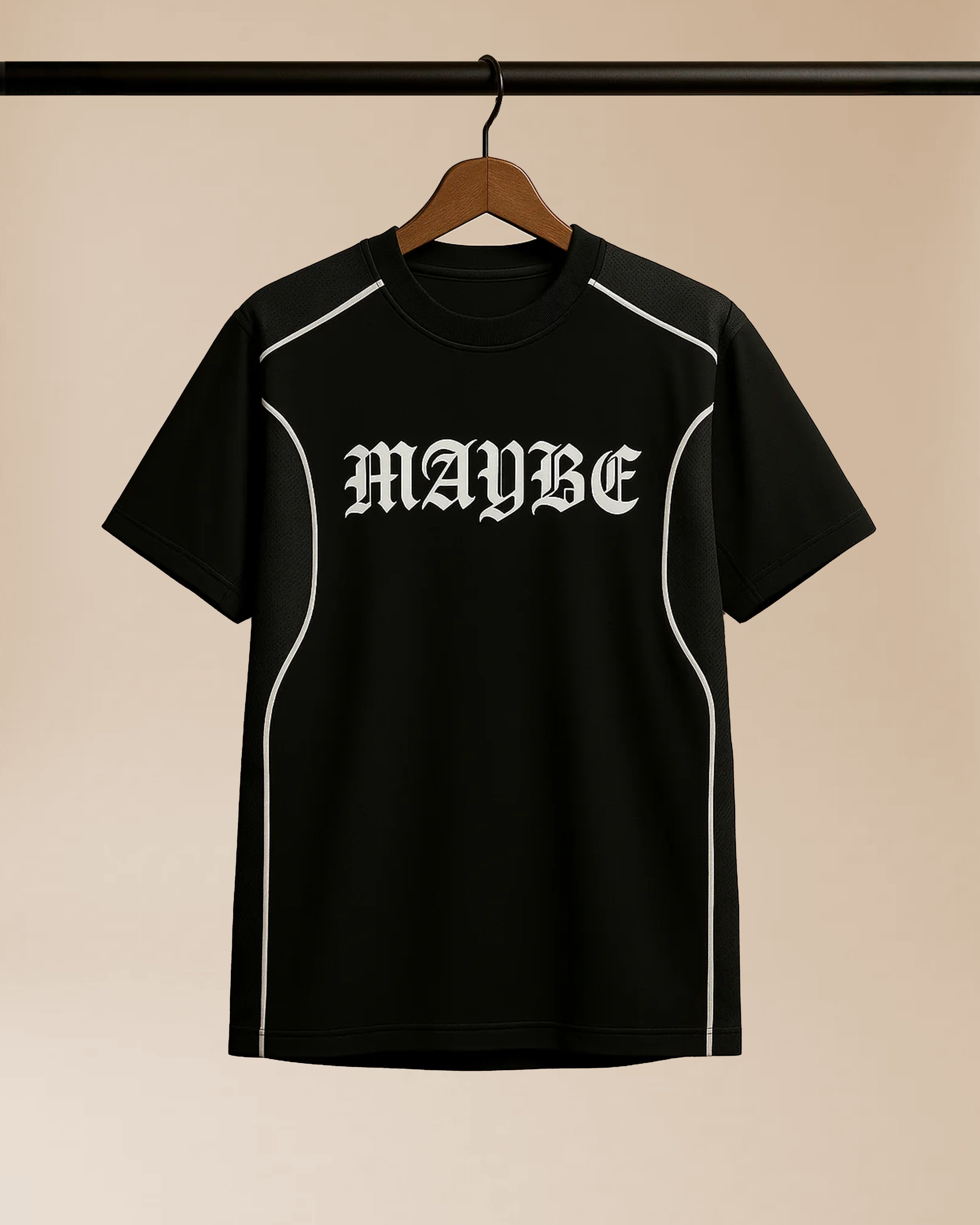 444 Piped Panel Jersey Tee