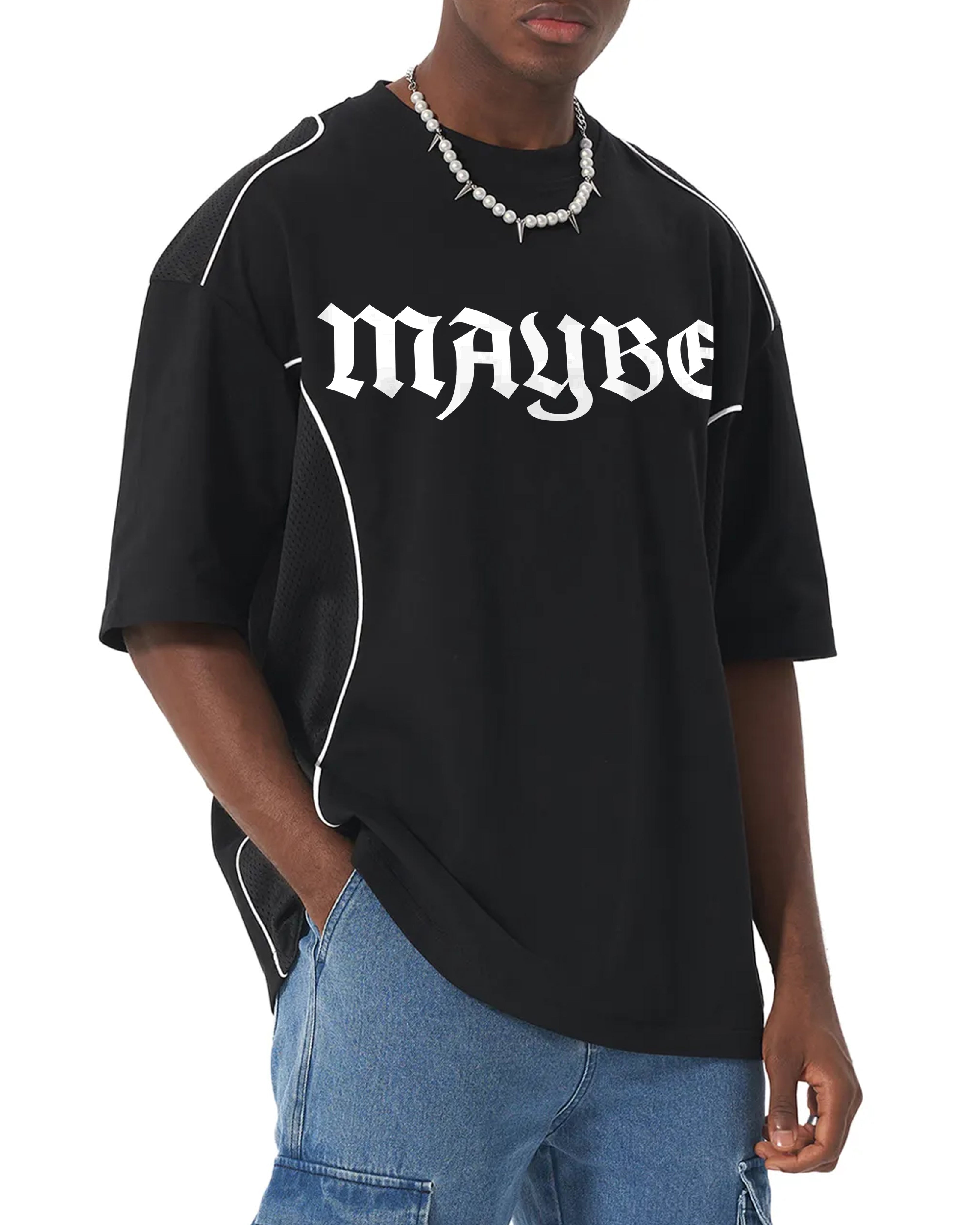 444 Piped Panel Jersey Tee