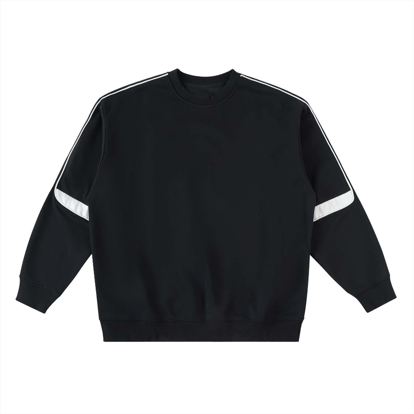 EVERYDAY Oversized Crewneck Taped Sweatshirt