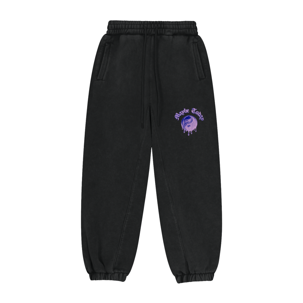 Yin yang Fleeced Sweatpants