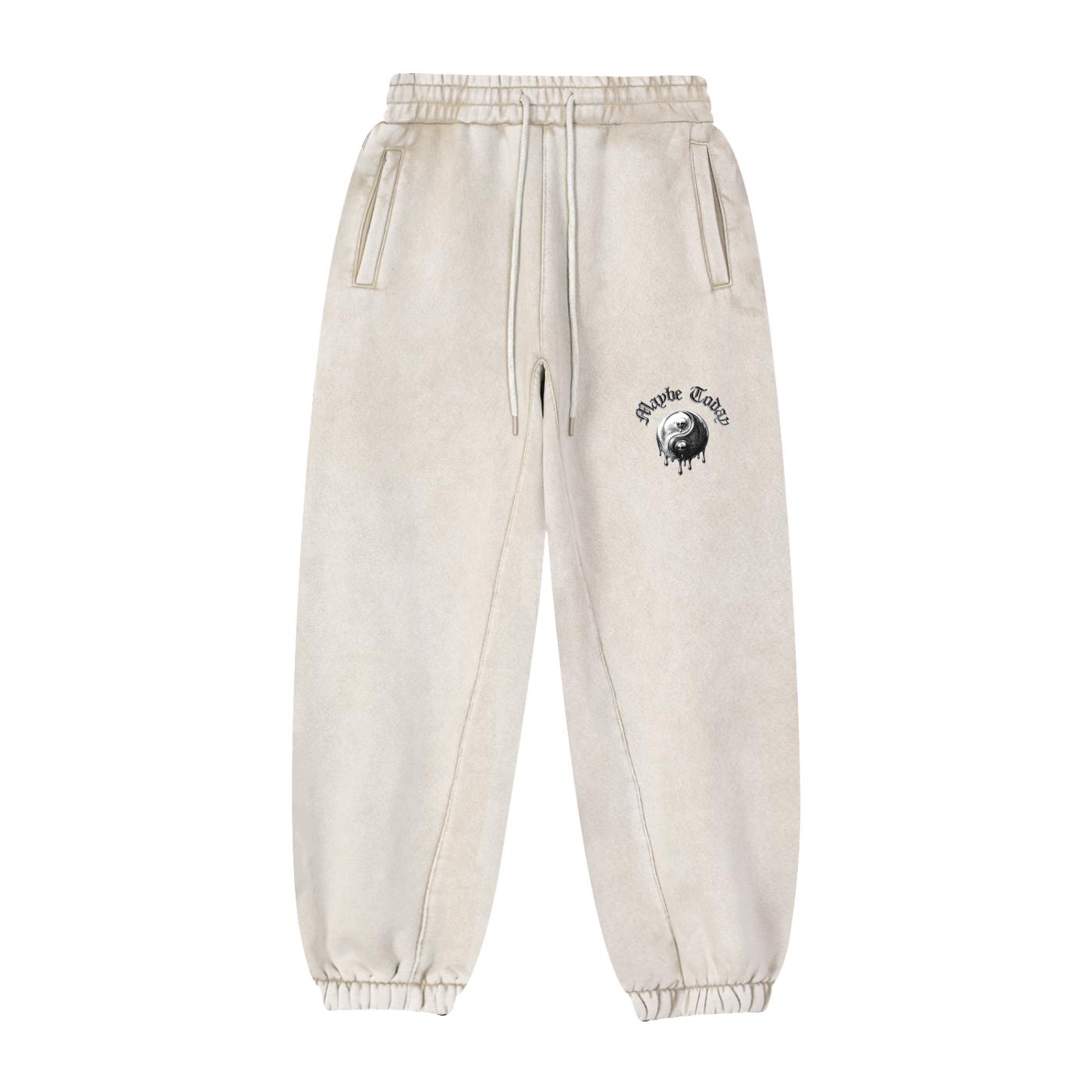 Yin Yang Fleeced Sweatpants
