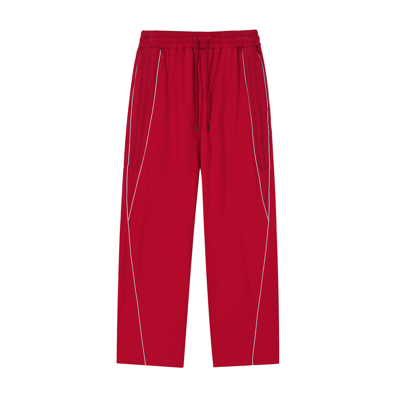 EVERYDAY Reflection Striped Straight-Leg Sweatpants