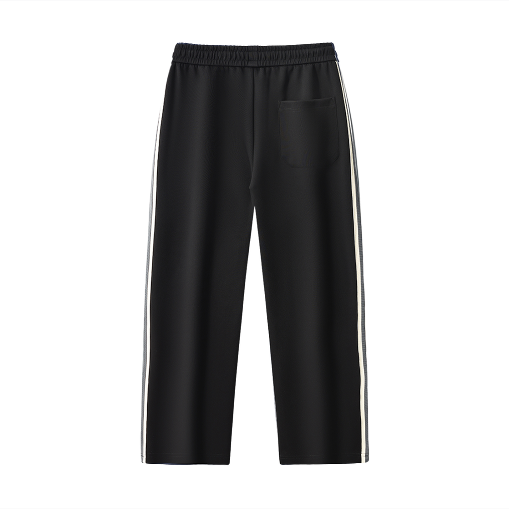 EVERYDAY Contrast Side-Stripe Straight-Leg  Pants