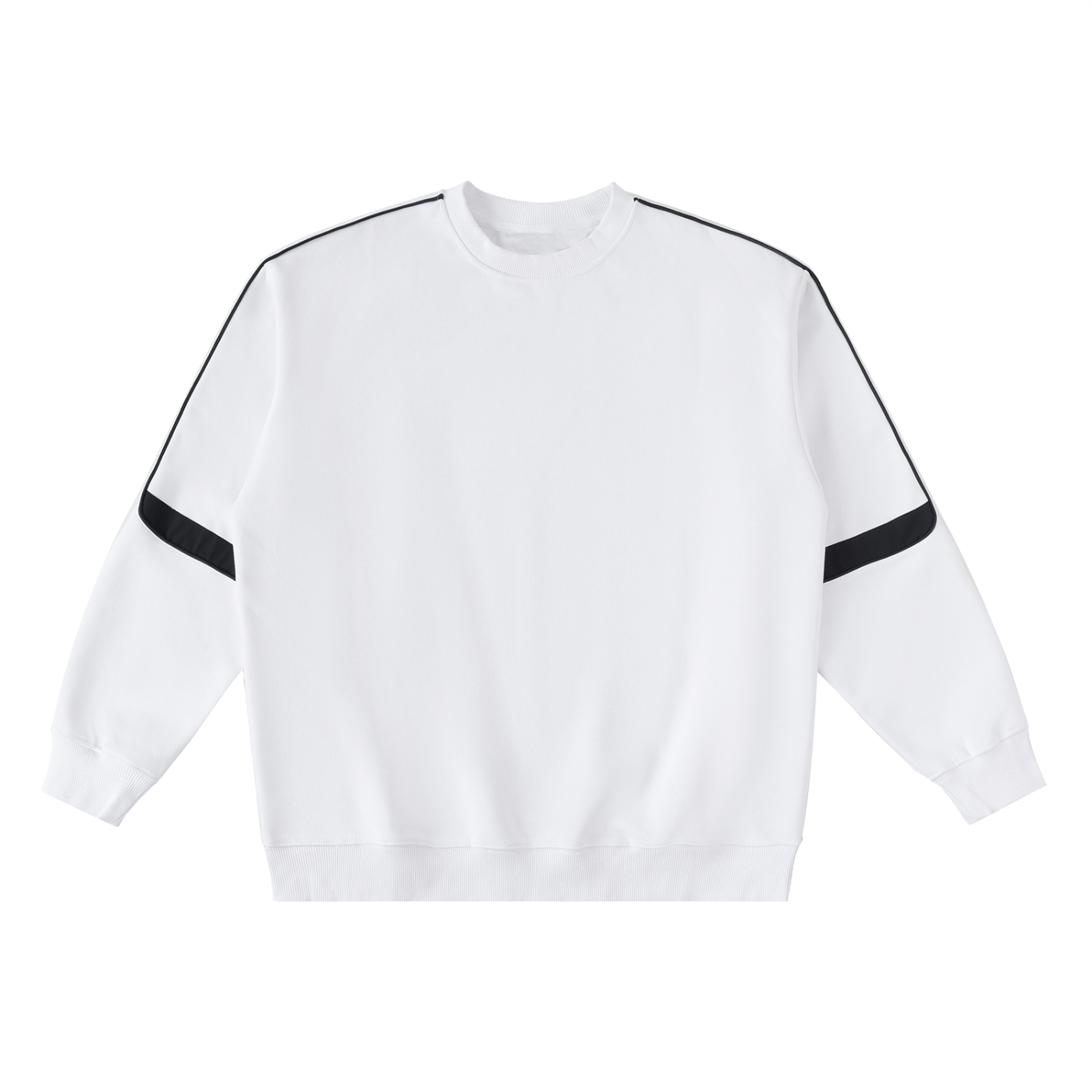 EVERYDAY Oversized Crewneck Taped Sweatshirt