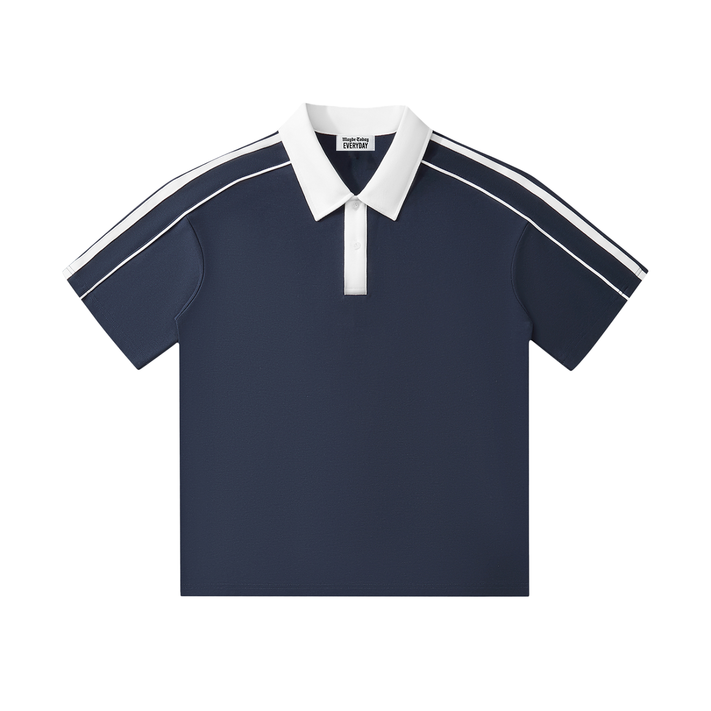 EVERYDAY Contrast Collar Polo Shirt