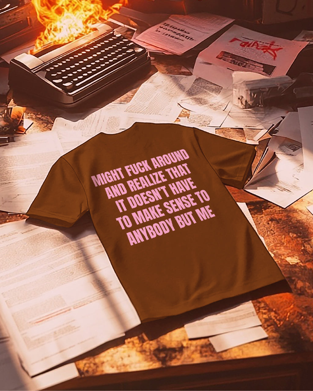Fuck Around Heavyweight Tee