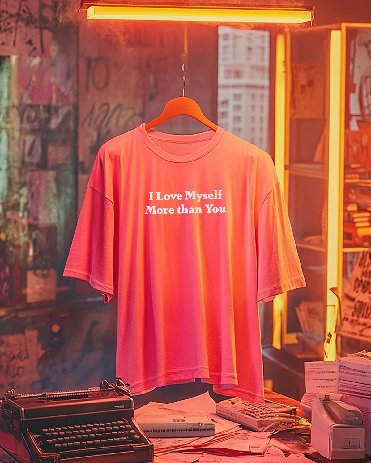 I Love Me Washed Tee
