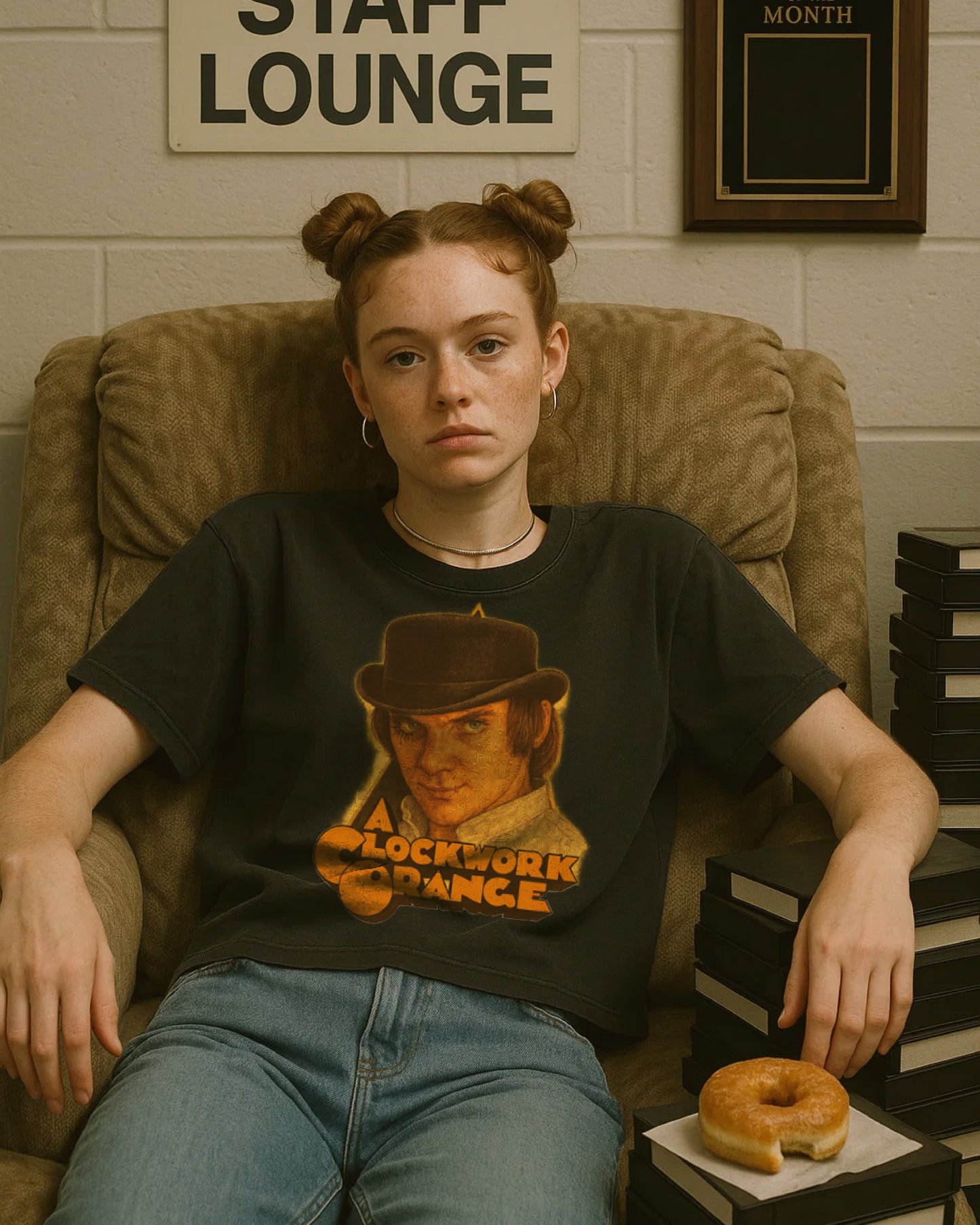 Clockwork Orange Vintage Washed Tee