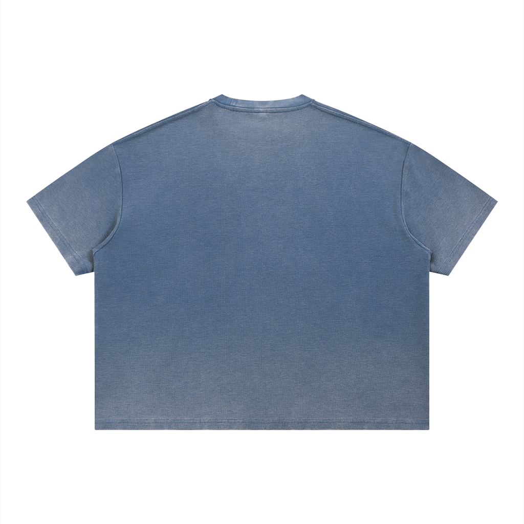 Logo Sunfade Boxy Waffle Tee