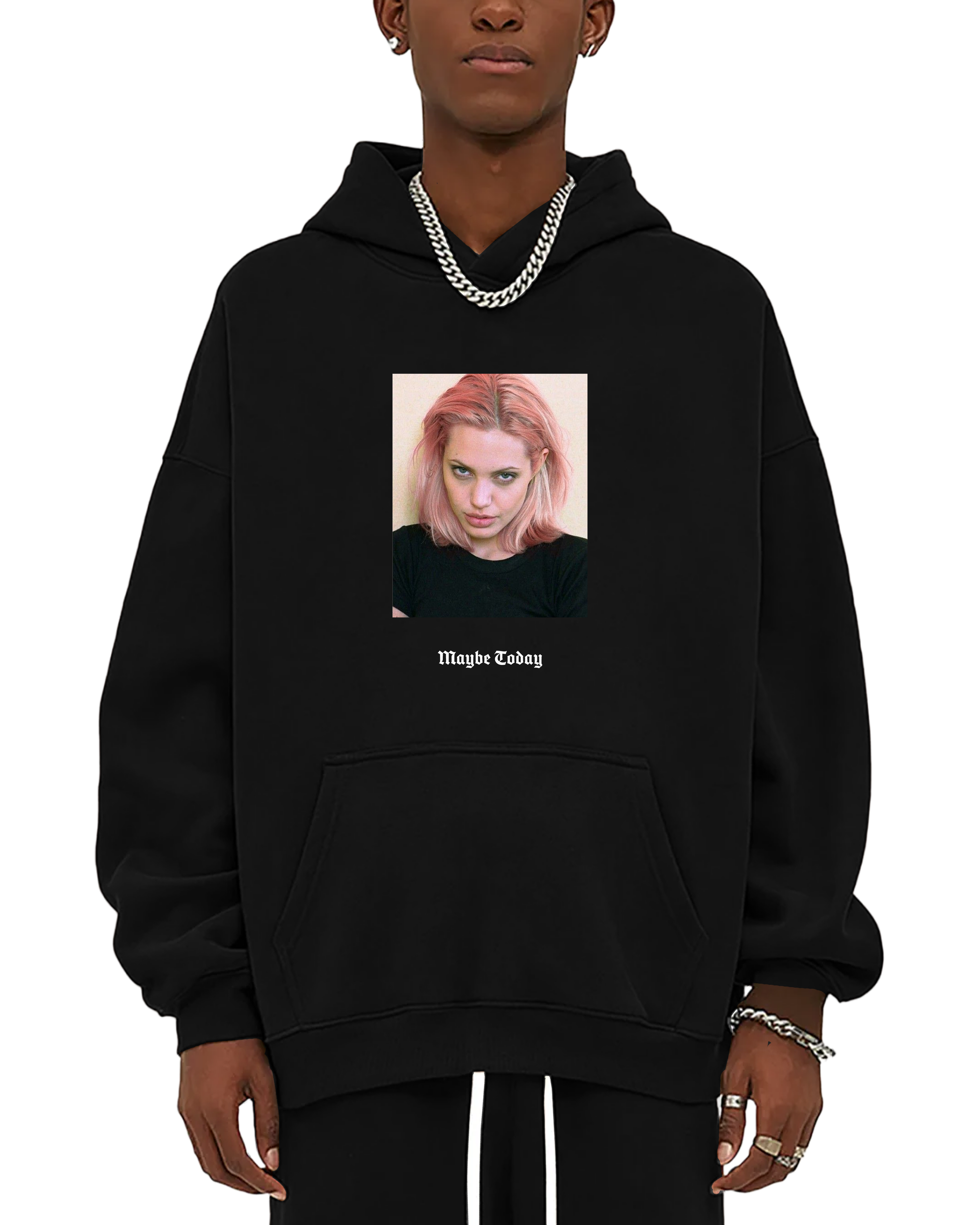 Angie Oversized Fleece Hoodie