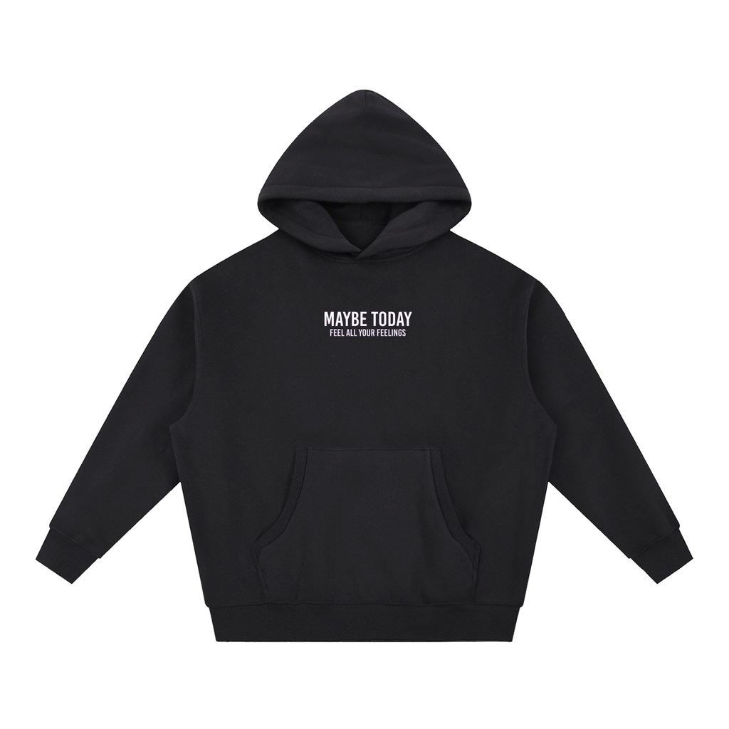 FEEL ALL YOUR FEELINGS Boxy Fit Fleece Hoodie