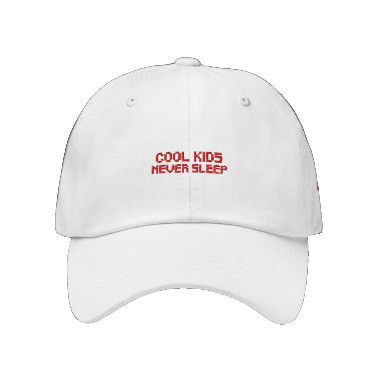 Cool Kids Never Sleep Dad hat