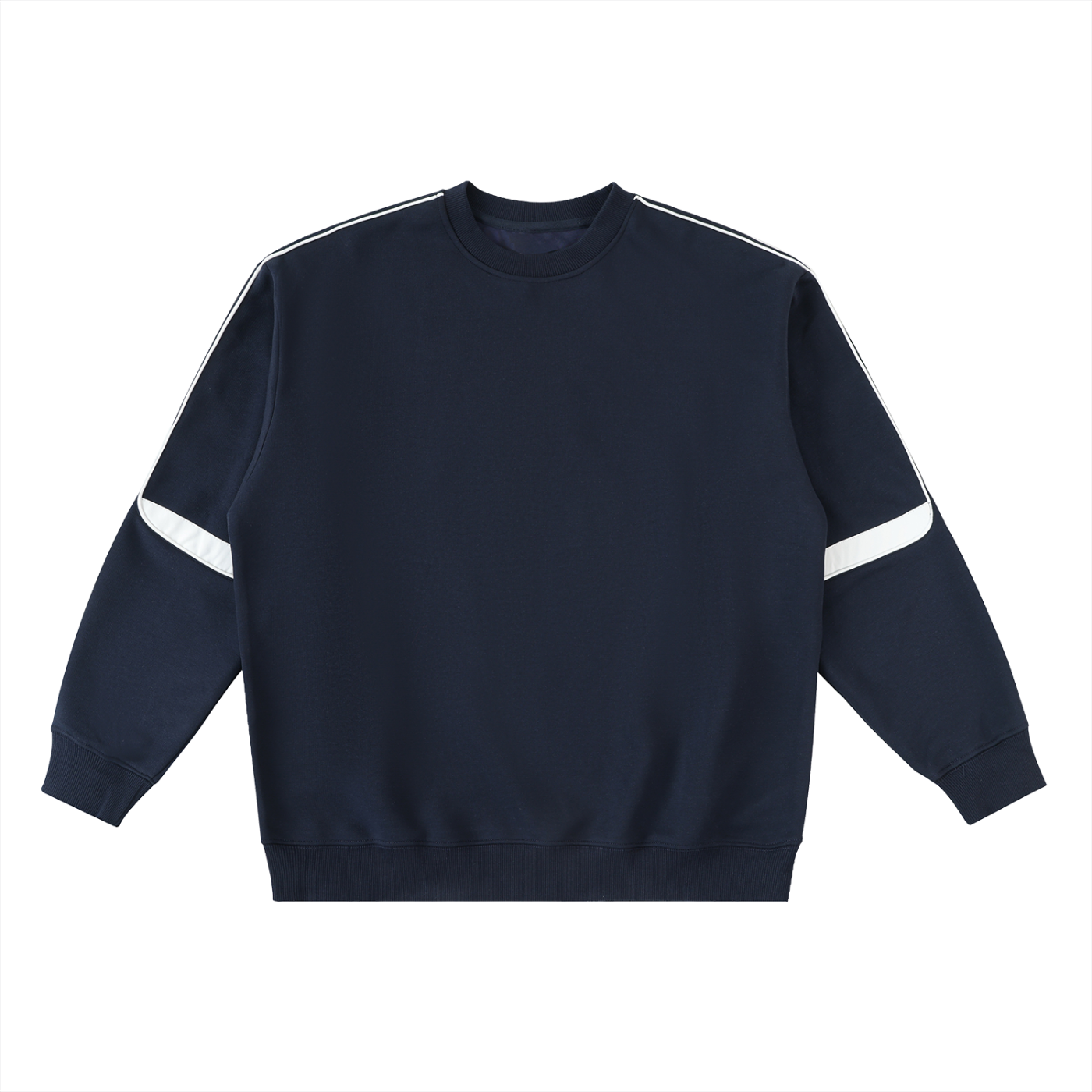 EVERYDAY Oversized Crewneck Taped Sweatshirt