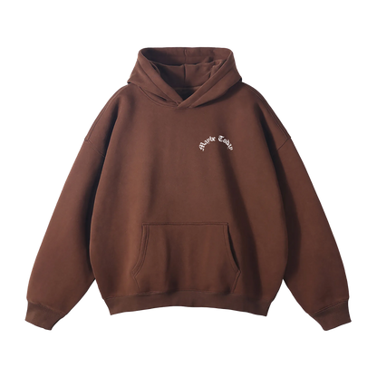 Life Bill Oversized Hoodie in Coffee