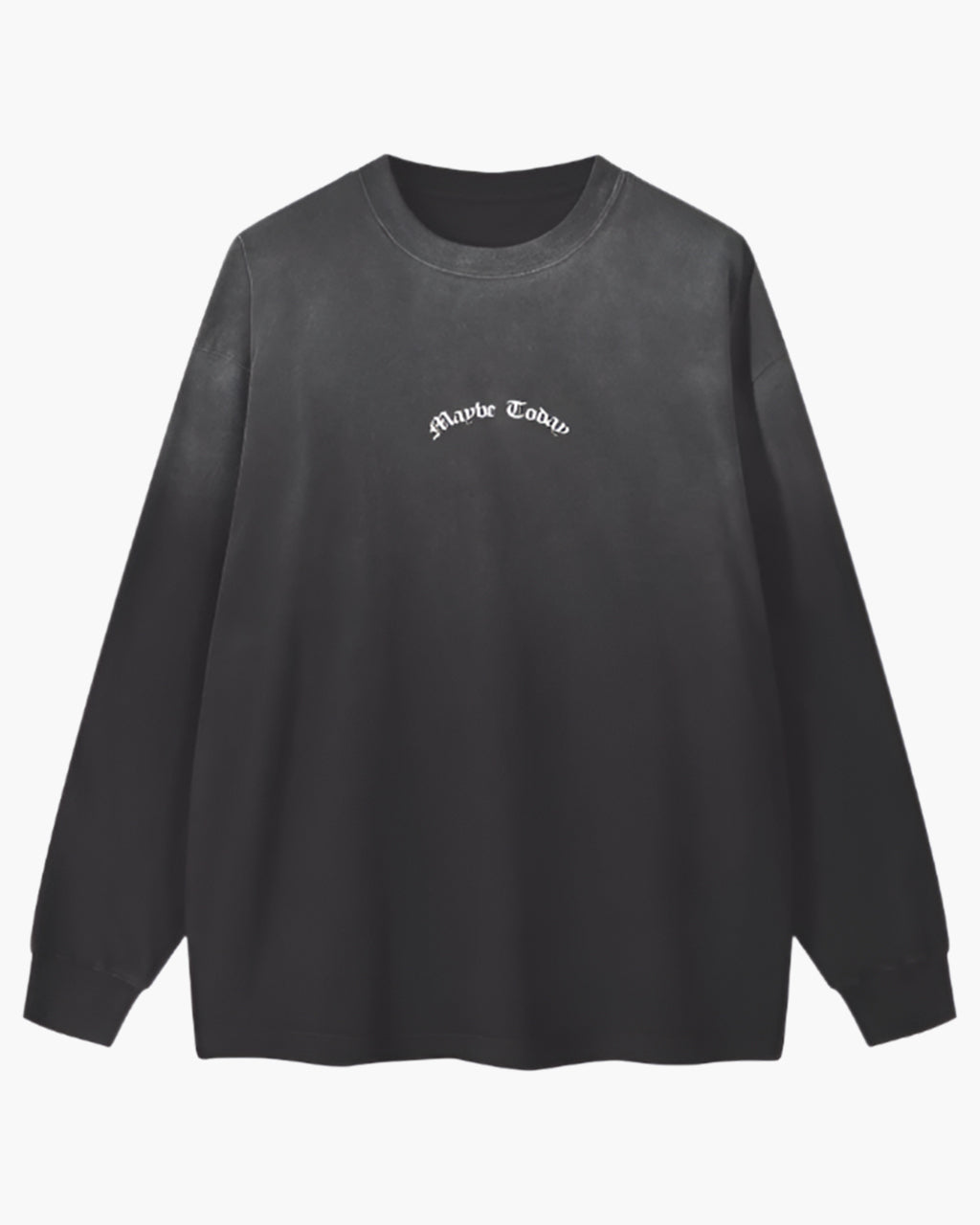 Burn for You Gradient Vintage Washed Long Sleeve Tee