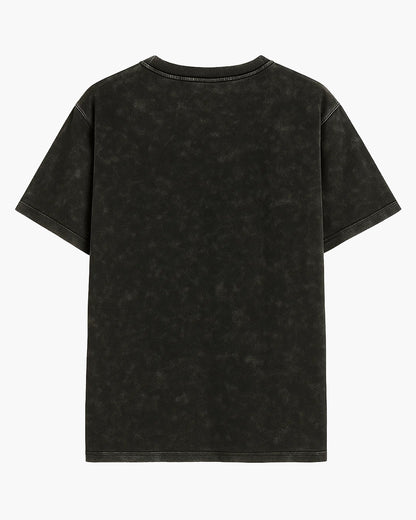 Burning Acid Wash Tee