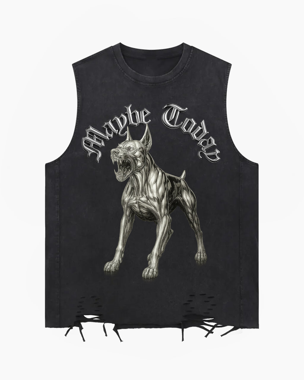 Guard Dog Raw-Hem Tank Top