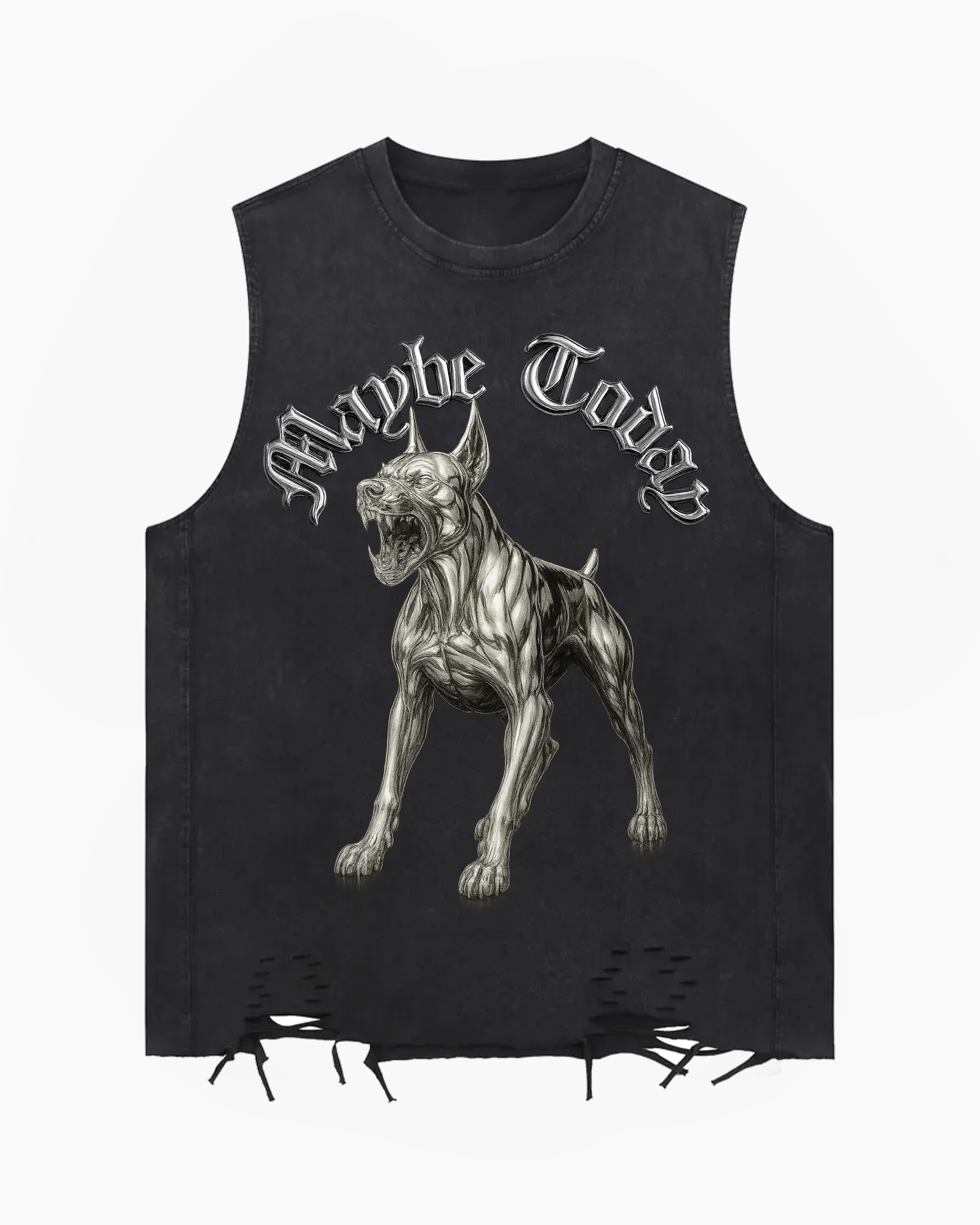 Guard Dog Raw-Hem Tank Top