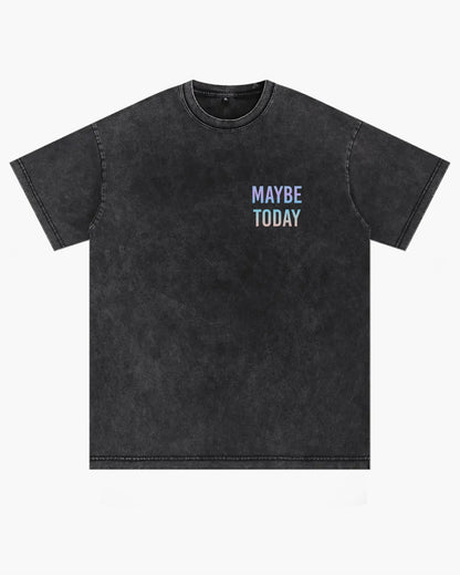 Control Acid Wash Oversize Tee