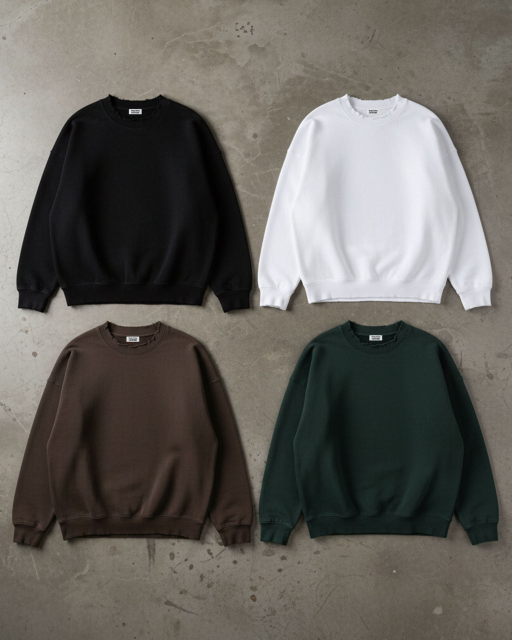 EVERYDAY Drop Shoulder Crewneck Sweatshirt