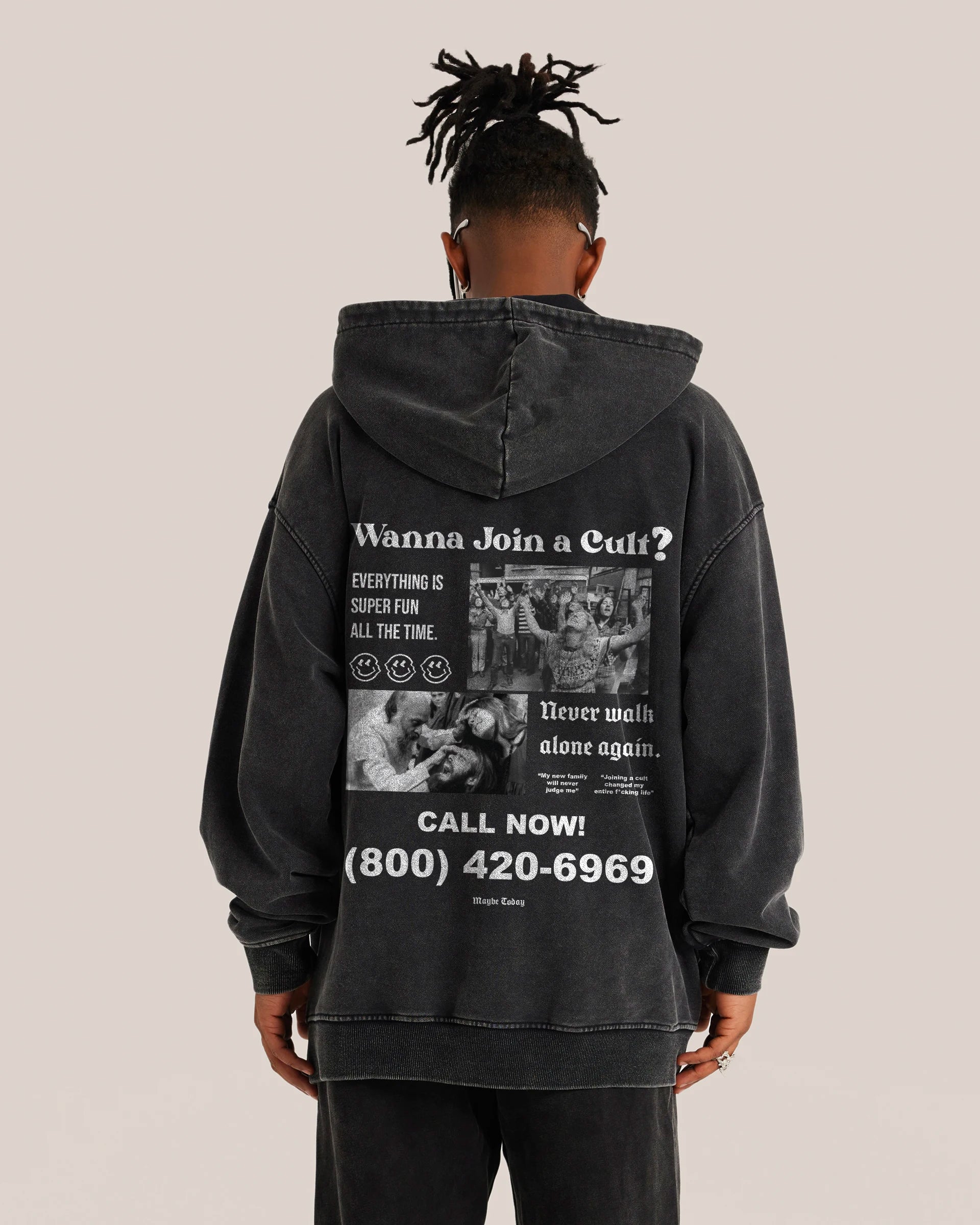 Call Now! Oversized Hoodie