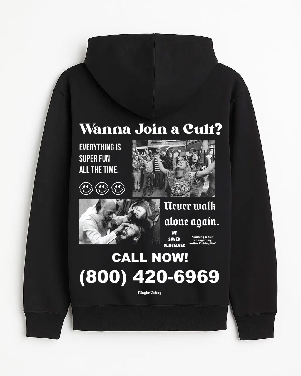Call Now! Oversized Hoodie