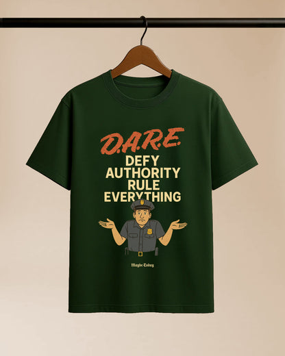 Defy Everything Sueded Cotton Tee