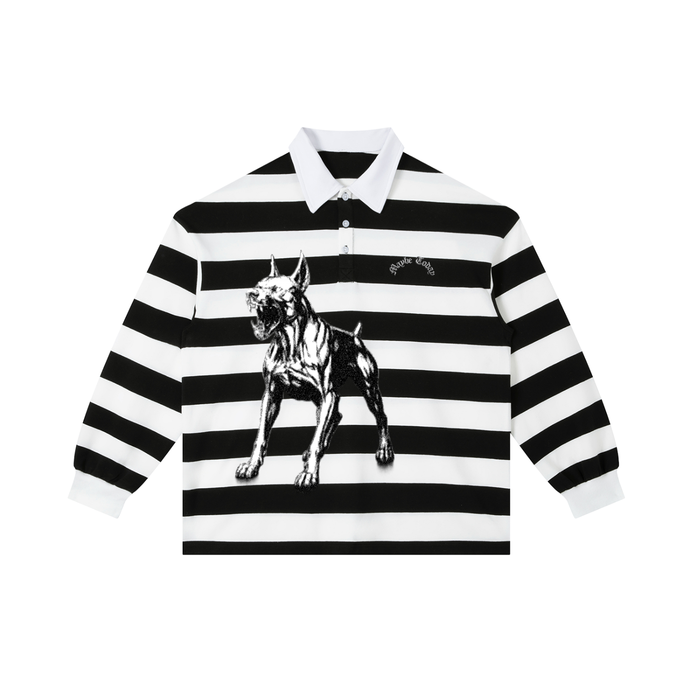 Guard Dog Stripe Polo Shirt