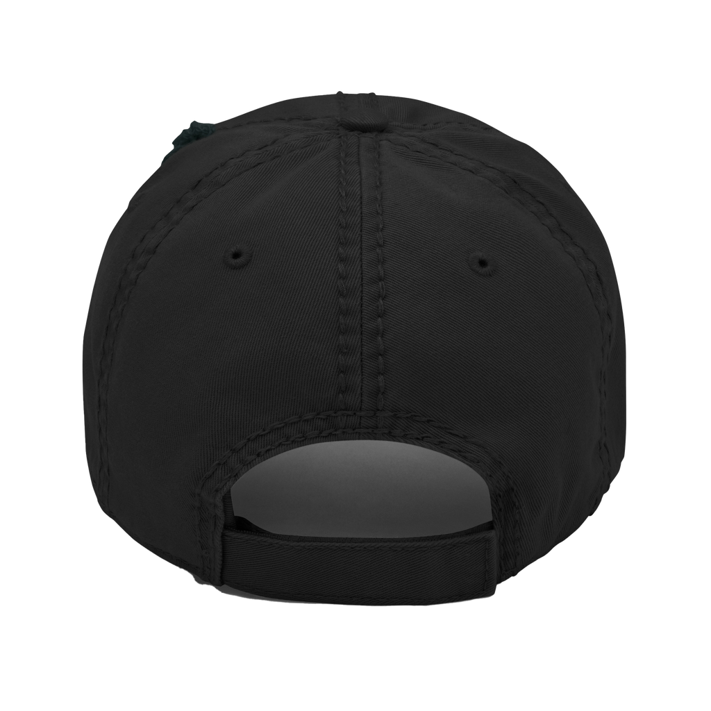 Chain Heart Distressed Dad Hat