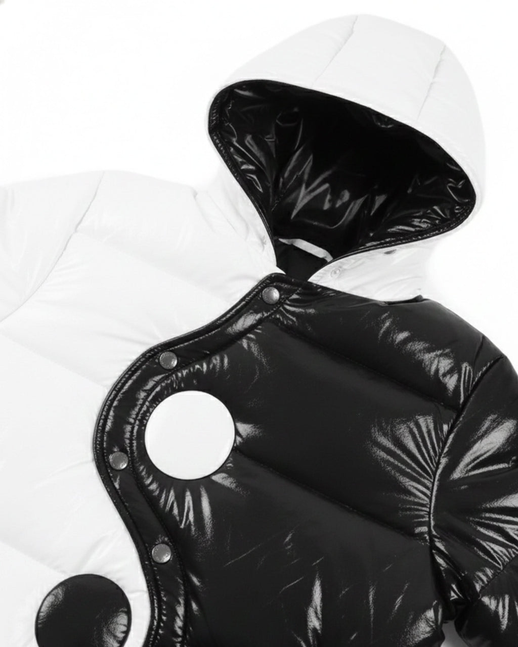 Yin Yang Down Puffer Jacket
