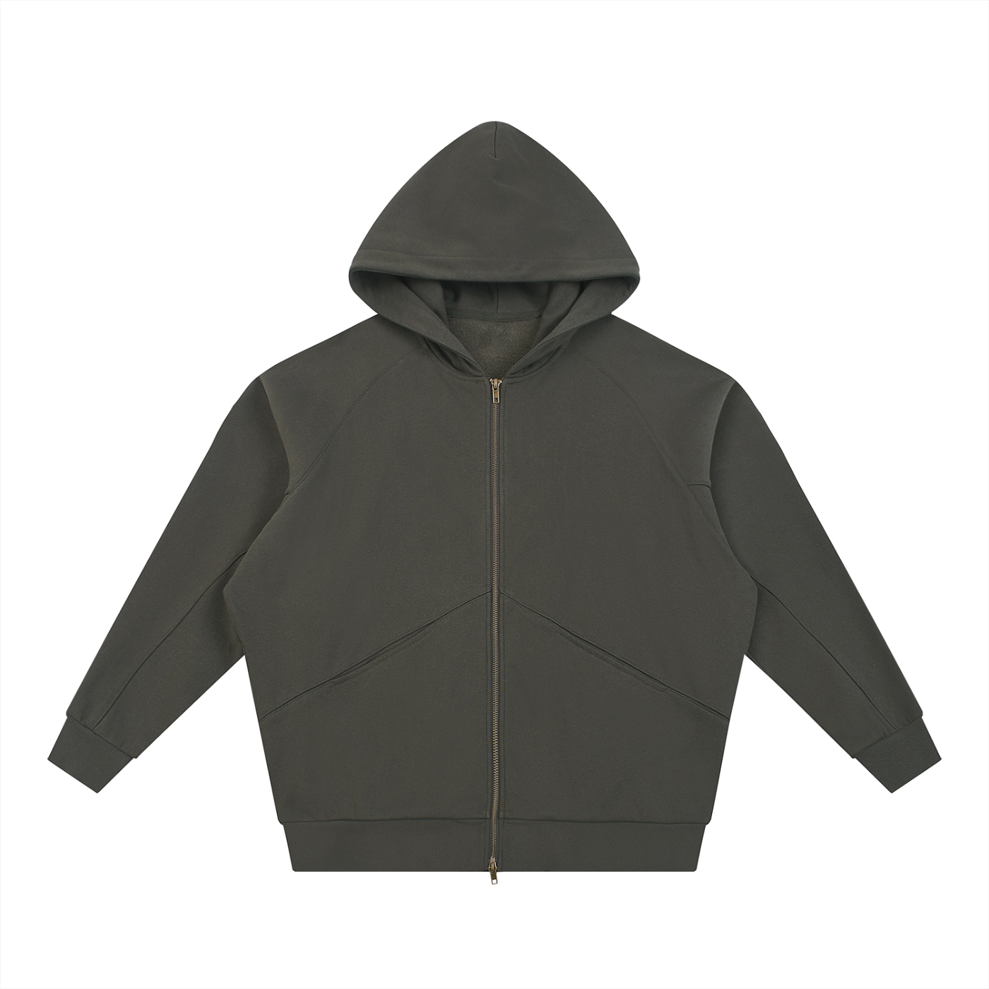 EVERYDAY Dolman Sleeve Zip-Through Fleece  Hoodie