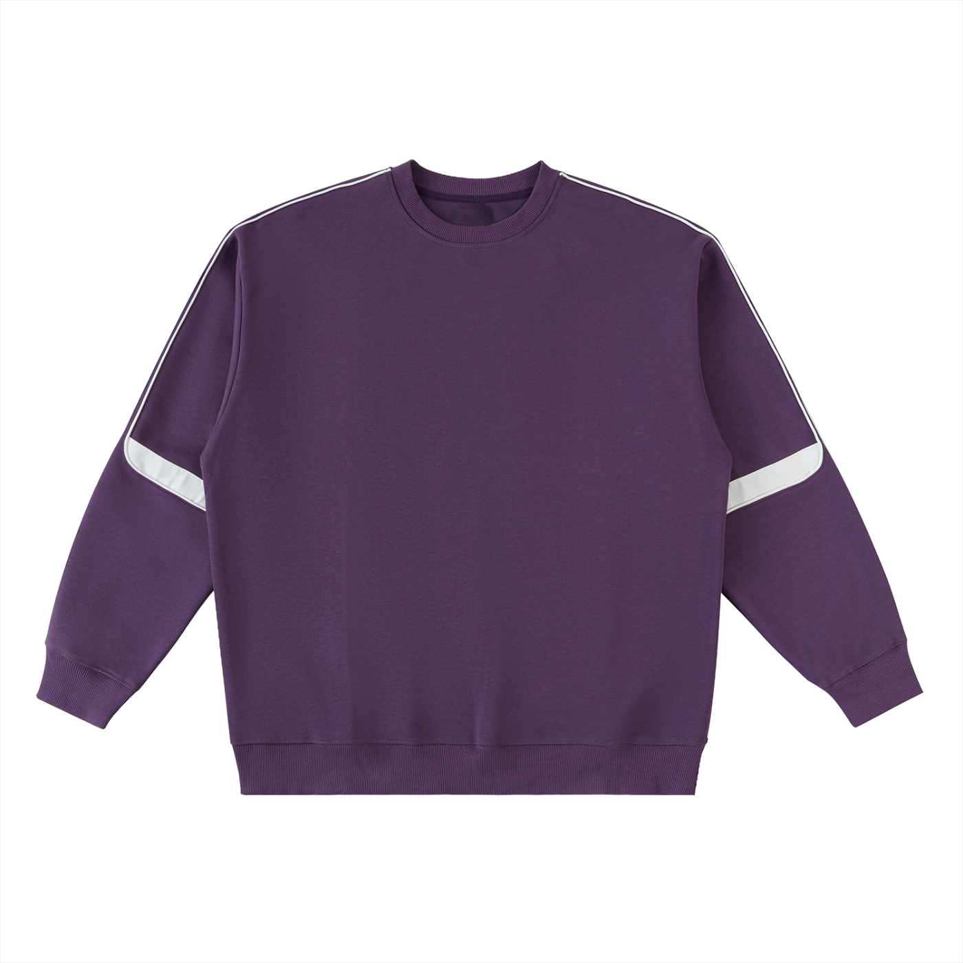 EVERYDAY Oversized Crewneck Taped Sweatshirt