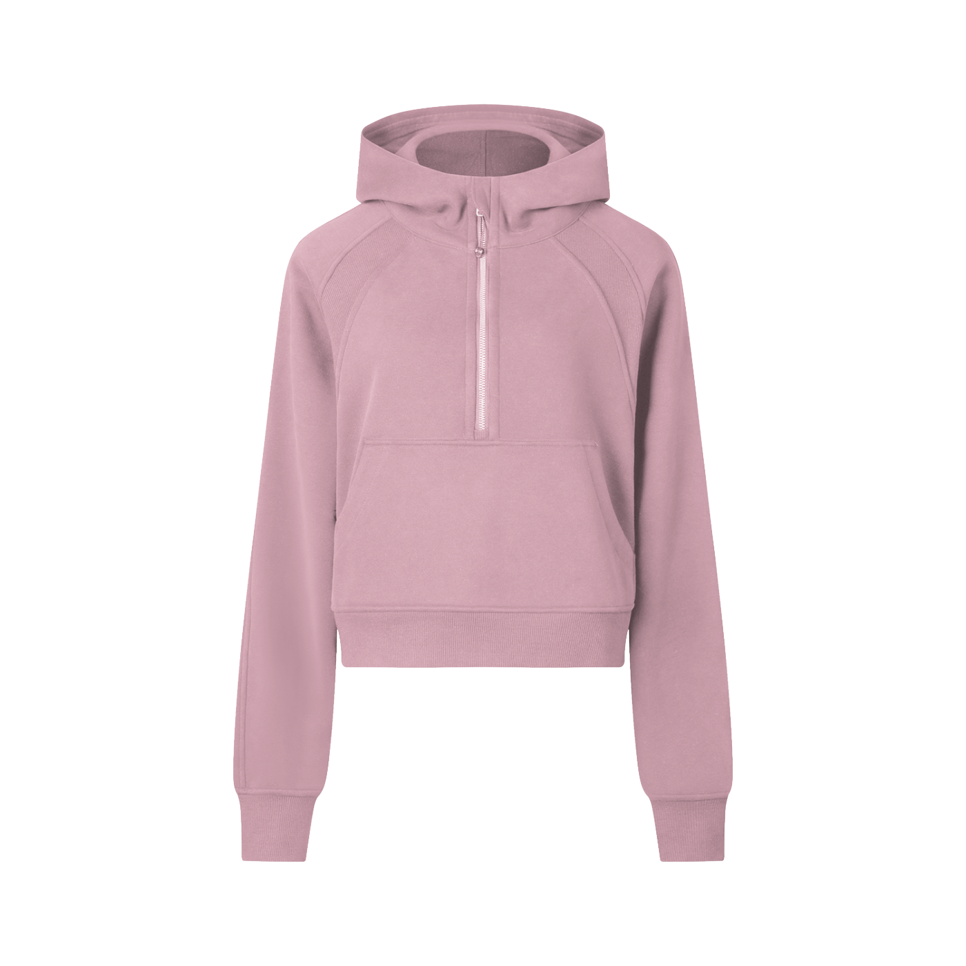 EVERYDAY Cropped Half-Zip Hoodie