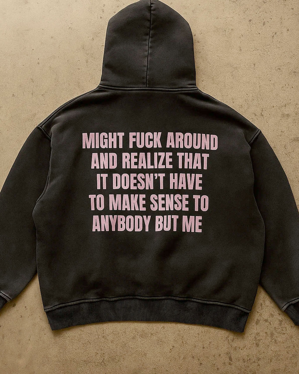 Fuck Around Acid Wash Hoodie