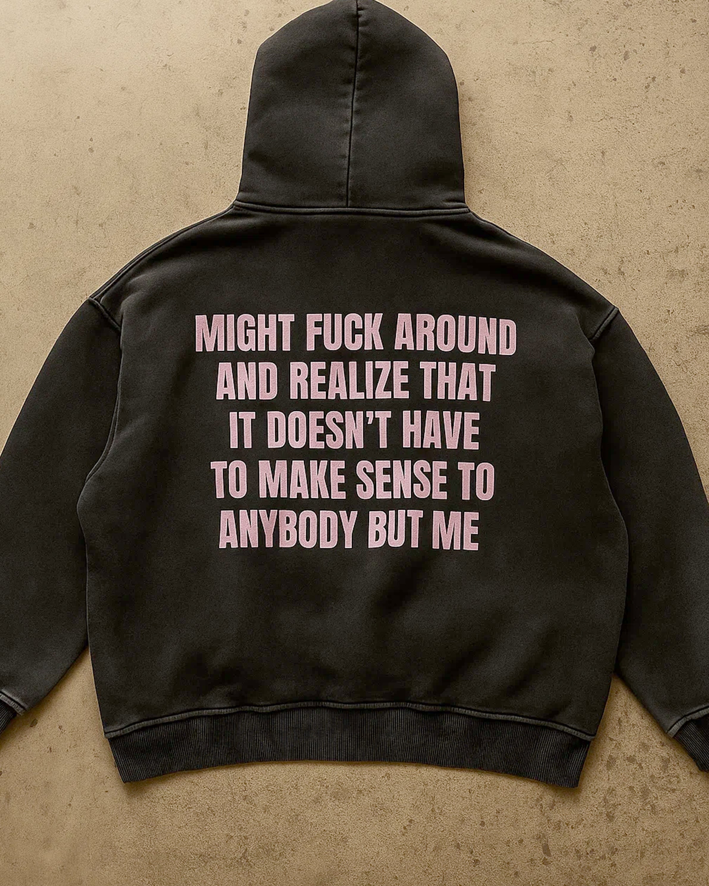 Fuck Around Acid Wash Hoodie