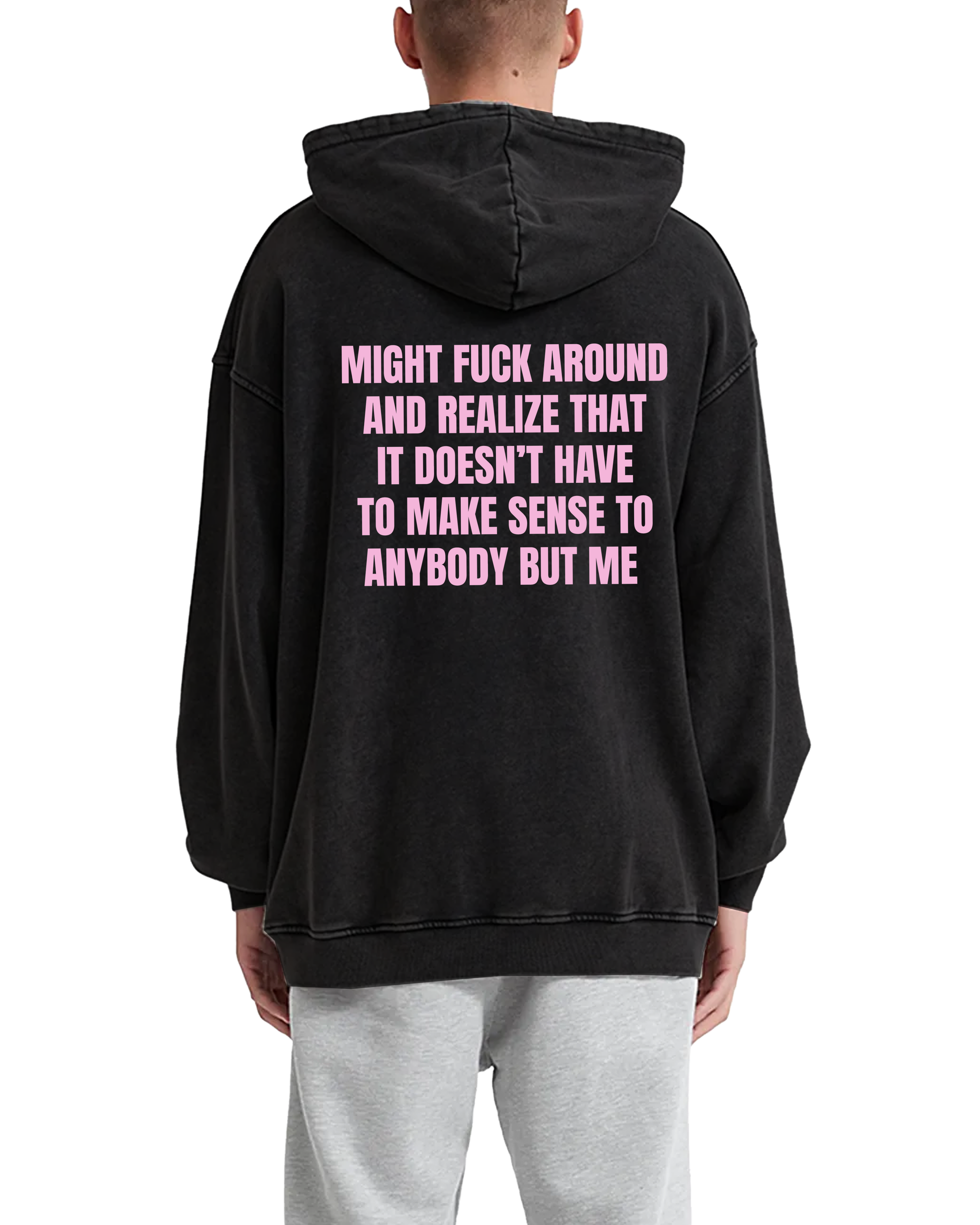 Fuck Around Acid Wash Hoodie