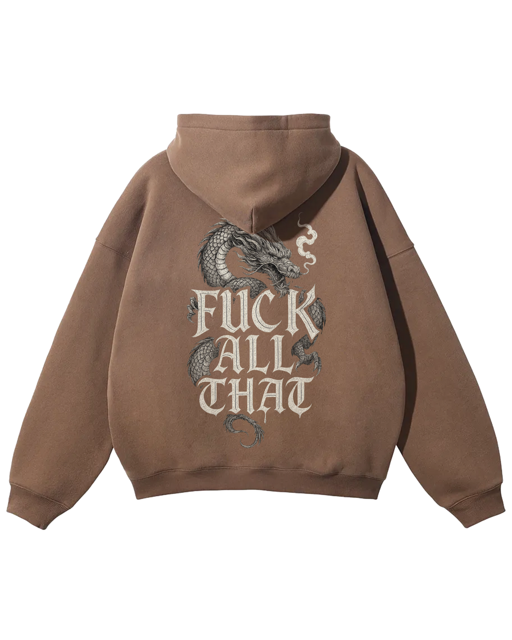 Fuck All That Oversize Fleece Hoodie